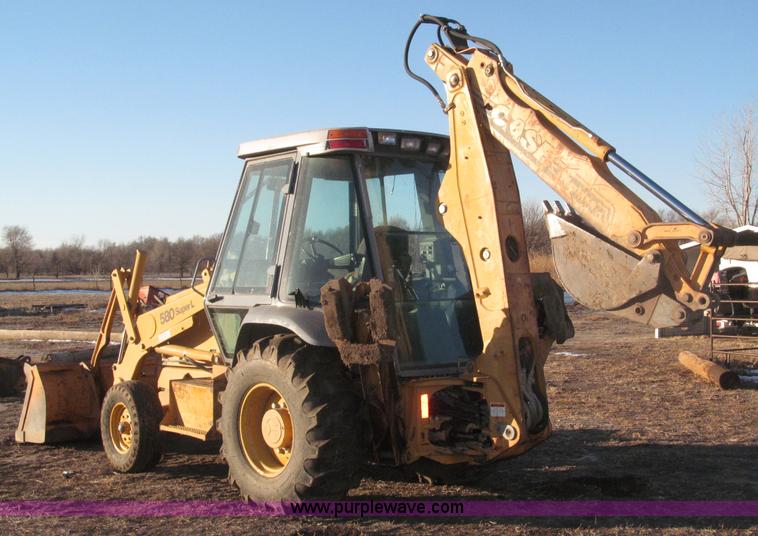 image for item B5334 1995 Case 580 Super L extendahoe backhoe