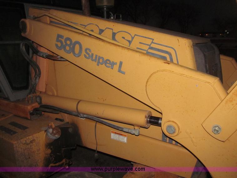 image for item B5334 1995 Case 580 Super L extendahoe backhoe