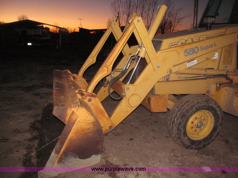 image for item B5334 1995 Case 580 Super L extendahoe backhoe