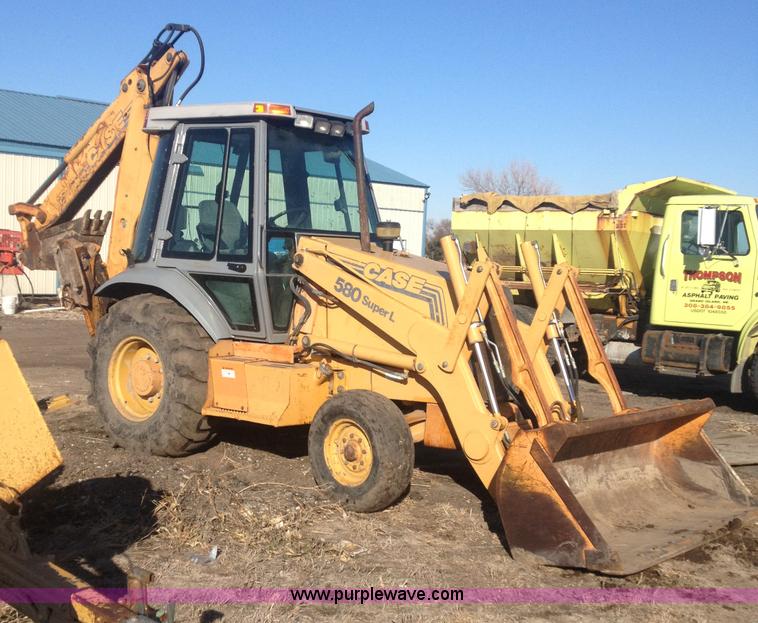 image for item B5334 1995 Case 580 Super L extendahoe backhoe