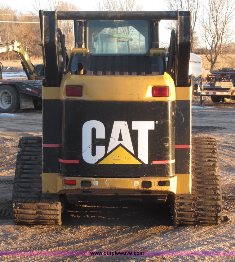 image for item B5339 2005 Caterpillar 287B track skid steer