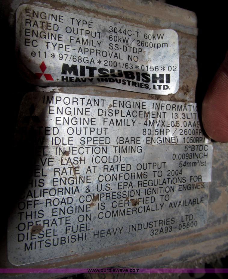 image for item B5339 2005 Caterpillar 287B track skid steer