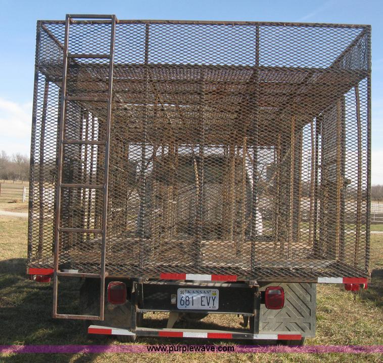 image for item B8349 1992 GMC TopKick concrete form cage truck