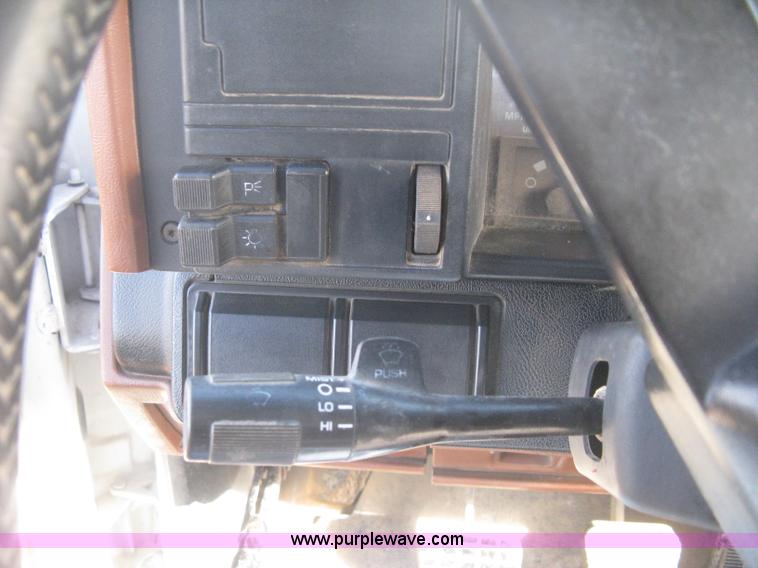 image for item B8349 1992 GMC TopKick concrete form cage truck