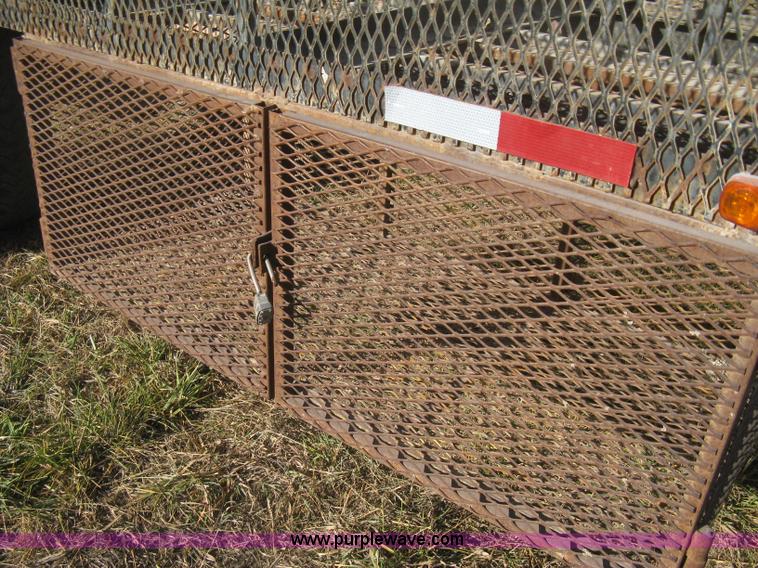 image for item B8349 1992 GMC TopKick concrete form cage truck