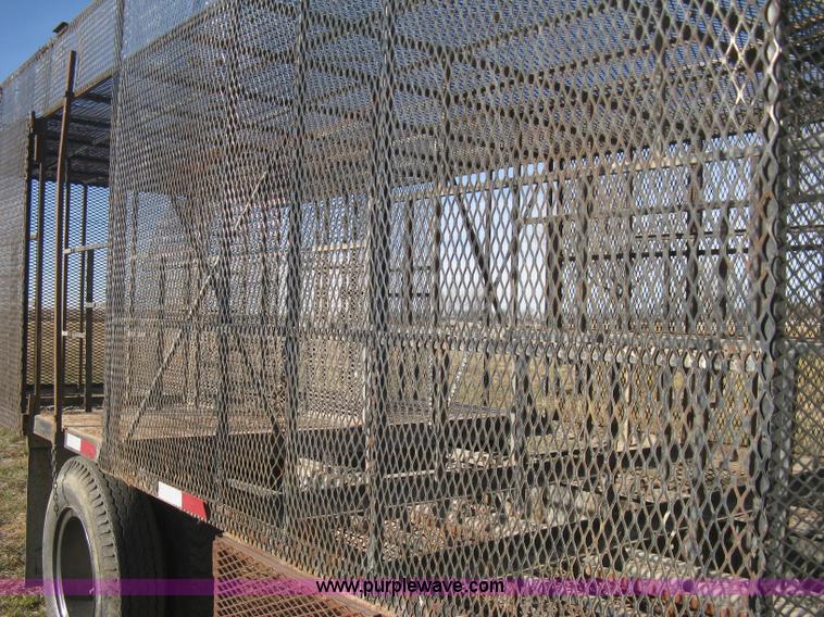 image for item B8349 1992 GMC TopKick concrete form cage truck