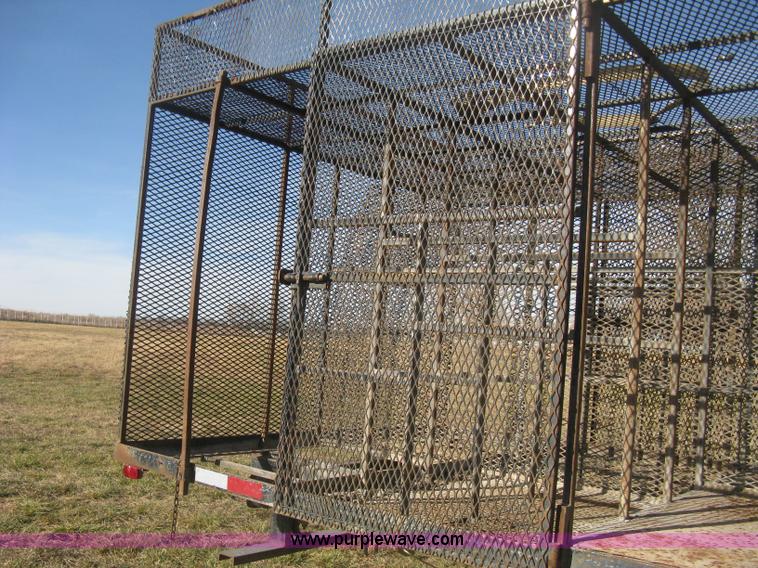 image for item B8349 1992 GMC TopKick concrete form cage truck