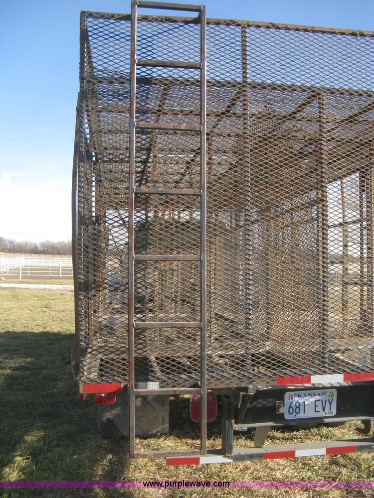 image for item B8349 1992 GMC TopKick concrete form cage truck