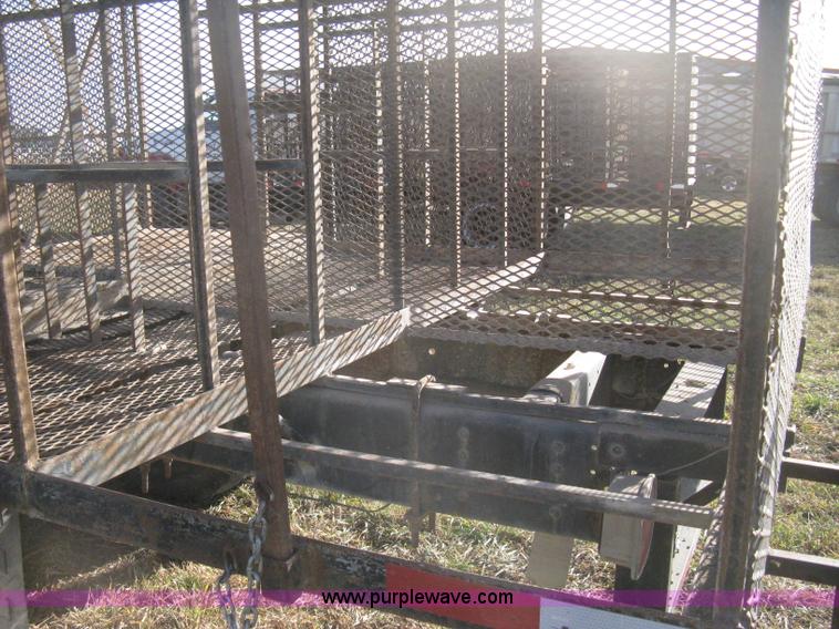 image for item B8349 1992 GMC TopKick concrete form cage truck