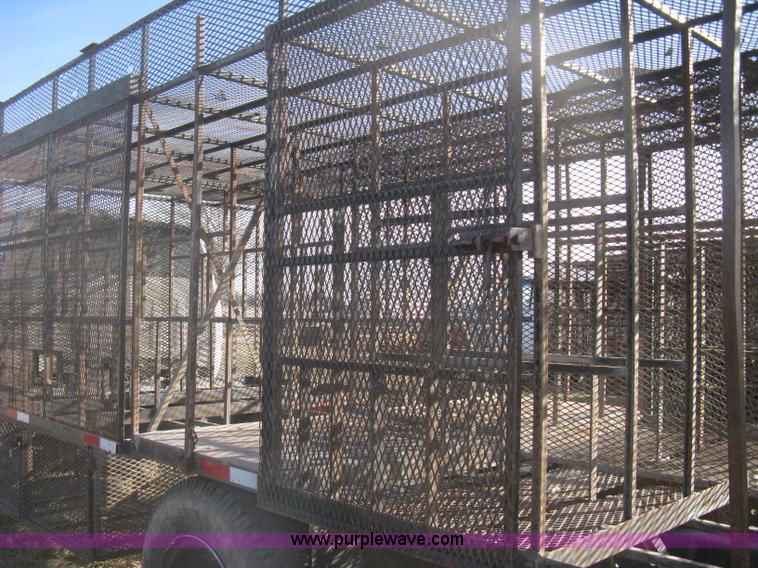 image for item B8349 1992 GMC TopKick concrete form cage truck