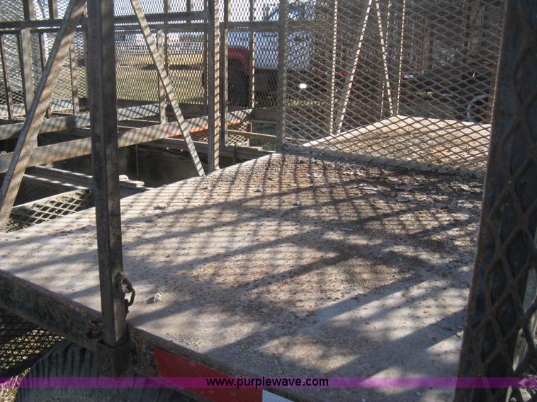 image for item B8349 1992 GMC TopKick concrete form cage truck