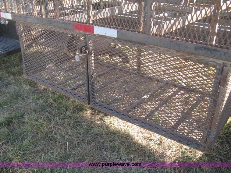 image for item B8349 1992 GMC TopKick concrete form cage truck