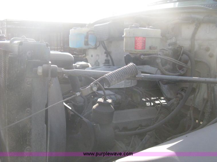 image for item B8349 1992 GMC TopKick concrete form cage truck