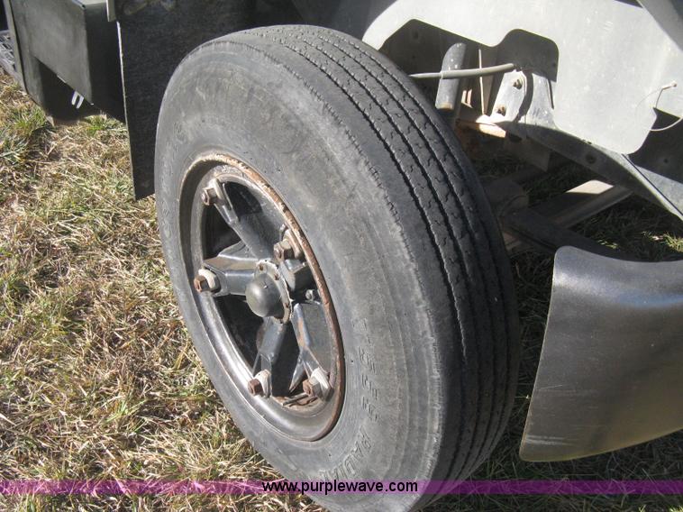 image for item B8349 1992 GMC TopKick concrete form cage truck