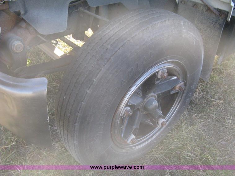 image for item B8349 1992 GMC TopKick concrete form cage truck