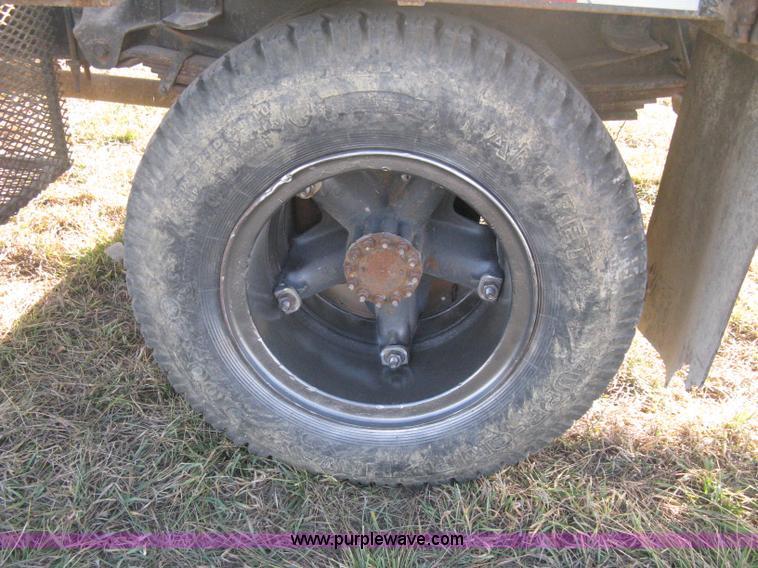 image for item B8349 1992 GMC TopKick concrete form cage truck