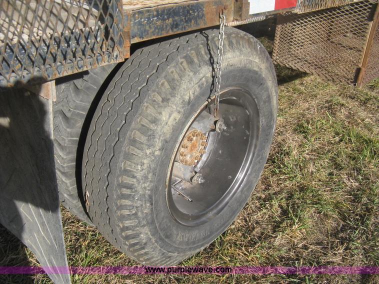 image for item B8349 1992 GMC TopKick concrete form cage truck