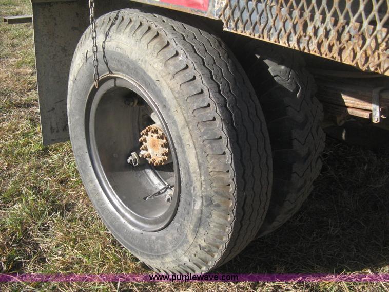 image for item B8349 1992 GMC TopKick concrete form cage truck