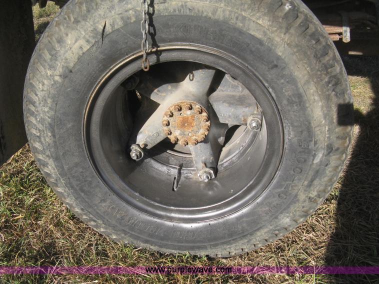 image for item B8349 1992 GMC TopKick concrete form cage truck