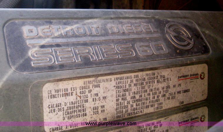 image for item B8490 2000 Freightliner Century Class tandem axle semi truck