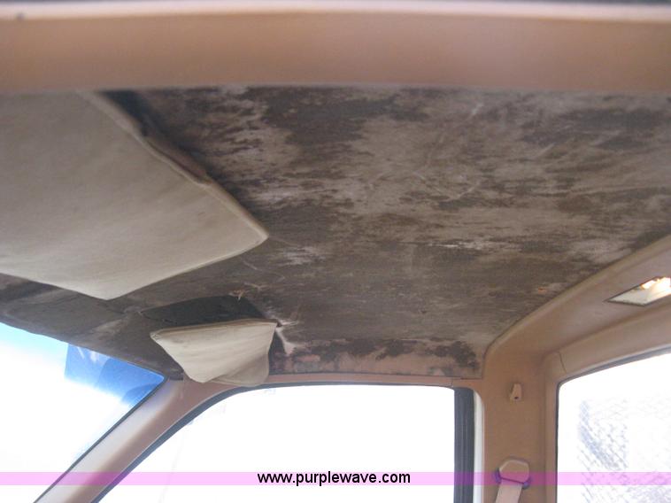 image for item B8491 1991 GMC TopKick SLE concrete form cage truck