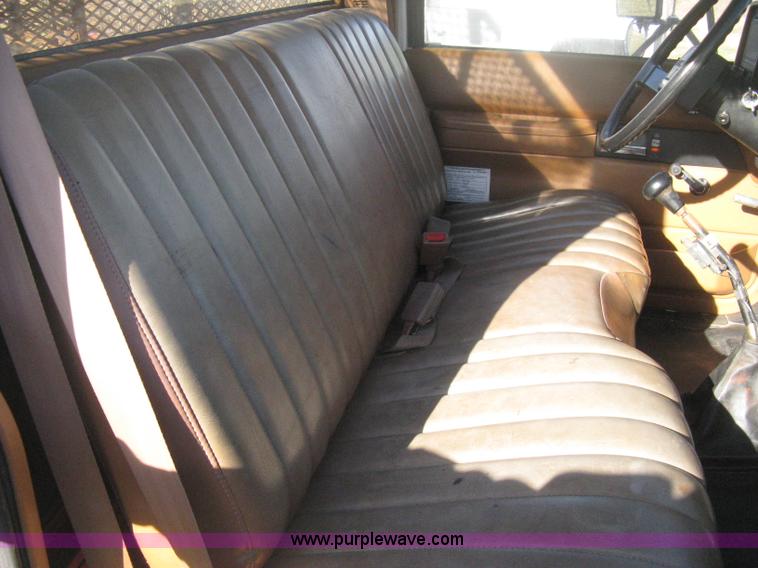 image for item B8491 1991 GMC TopKick SLE concrete form cage truck