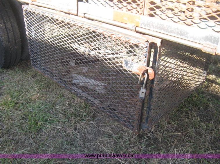 image for item B8491 1991 GMC TopKick SLE concrete form cage truck