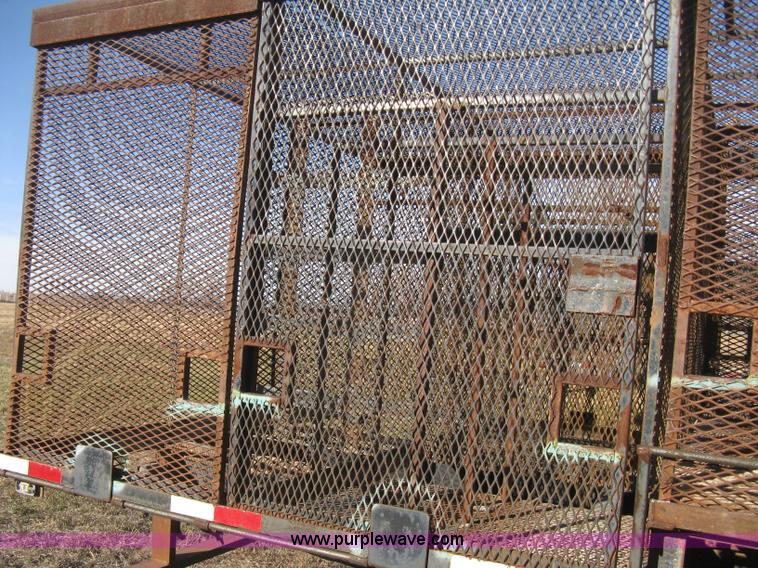 image for item B8491 1991 GMC TopKick SLE concrete form cage truck