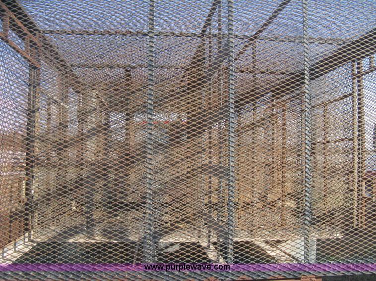 image for item B8491 1991 GMC TopKick SLE concrete form cage truck