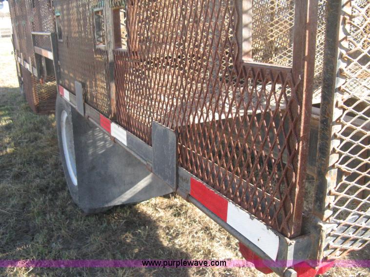 image for item B8491 1991 GMC TopKick SLE concrete form cage truck
