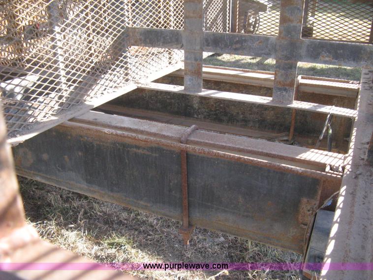 image for item B8491 1991 GMC TopKick SLE concrete form cage truck