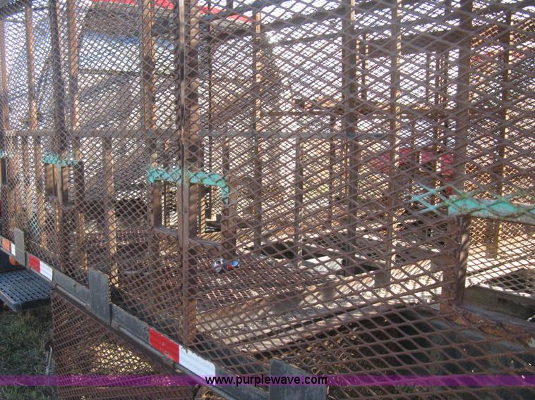 image for item B8491 1991 GMC TopKick SLE concrete form cage truck