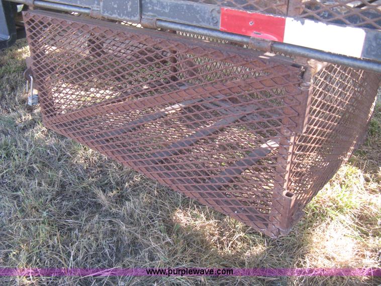 image for item B8491 1991 GMC TopKick SLE concrete form cage truck