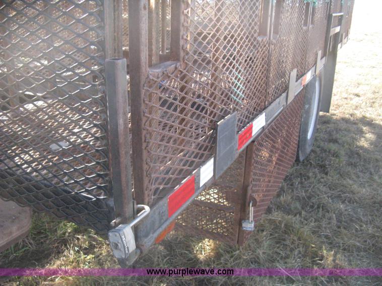 image for item B8491 1991 GMC TopKick SLE concrete form cage truck