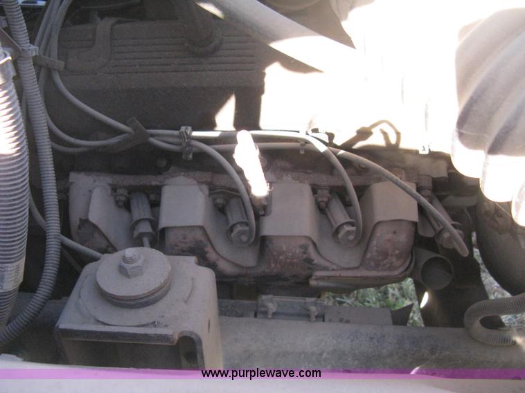 image for item B8491 1991 GMC TopKick SLE concrete form cage truck