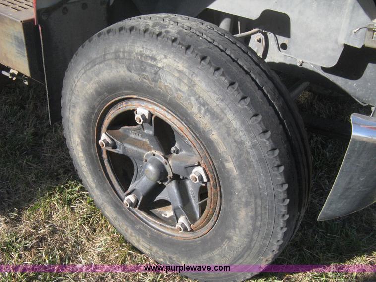 image for item B8491 1991 GMC TopKick SLE concrete form cage truck