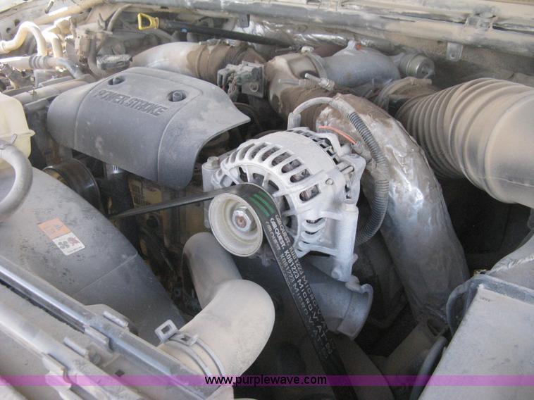 image for item B8493 2002 Ford F350  XL Super Duty Crew Cab utility truck