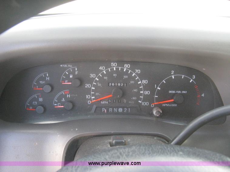 image for item B8496 1999 Ford F250 XLT Super Duty Crew Cab utility truck