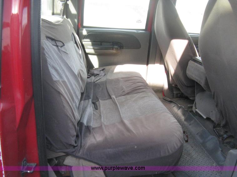 image for item B8496 1999 Ford F250 XLT Super Duty Crew Cab utility truck