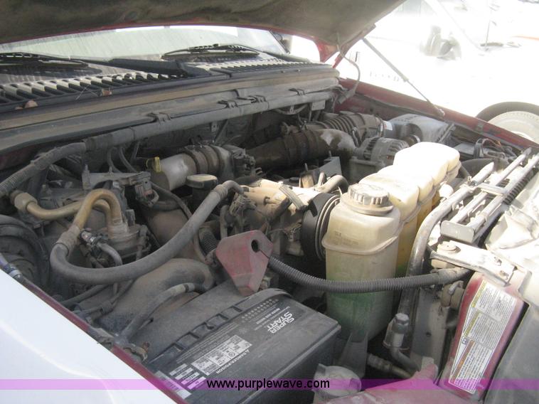 image for item B8496 1999 Ford F250 XLT Super Duty Crew Cab utility truck