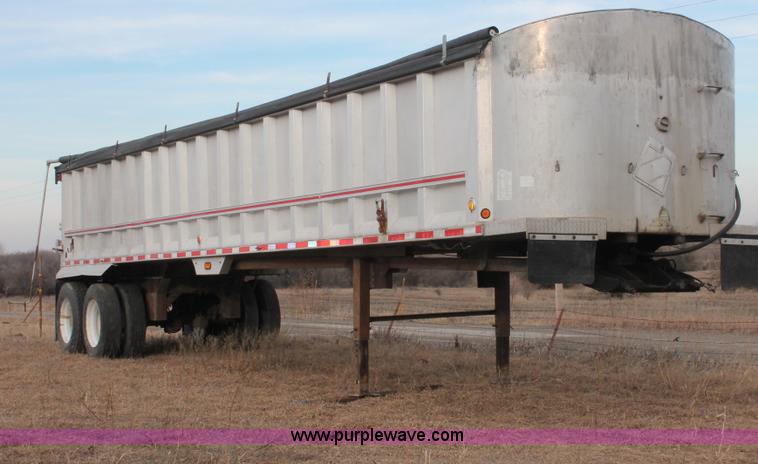 image for item E2551 1990 Schein 39AF tandem axle end dump trailer