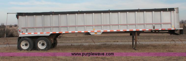 image for item E2551 1990 Schein 39AF tandem axle end dump trailer