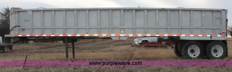 image for item E2551 1990 Schein 39AF tandem axle end dump trailer