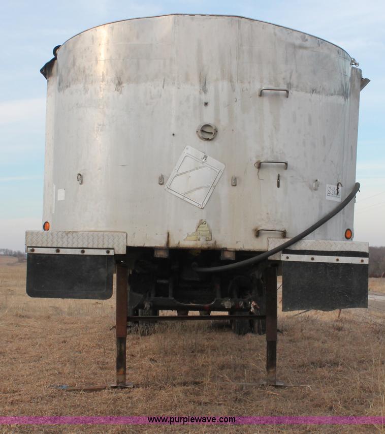 image for item E2551 1990 Schein 39AF tandem axle end dump trailer