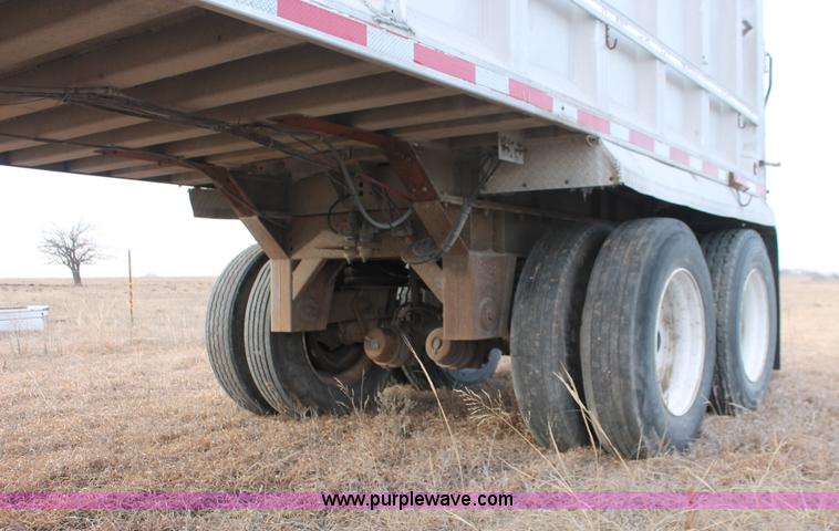 image for item E2551 1990 Schein 39AF tandem axle end dump trailer