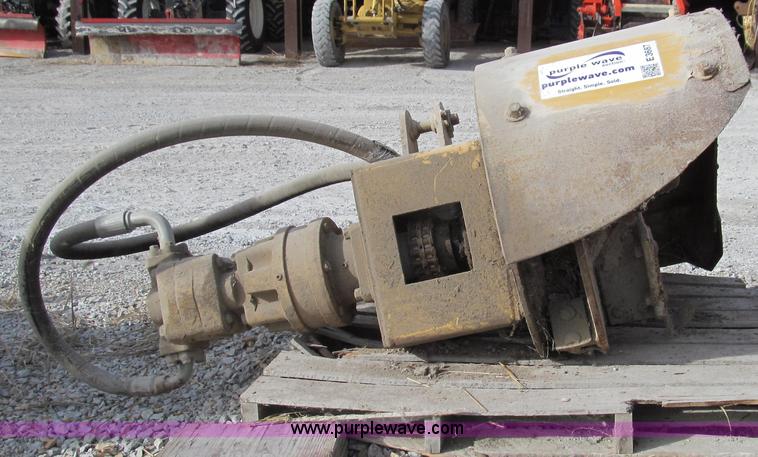 image for item E3687 Tiger side mounted ditcher