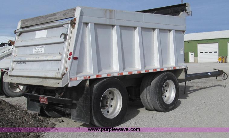 image for item E3689 1997 Brady Equipment pup trailer