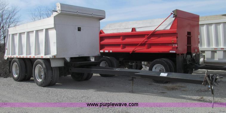 image for item E3689 1997 Brady Equipment pup trailer