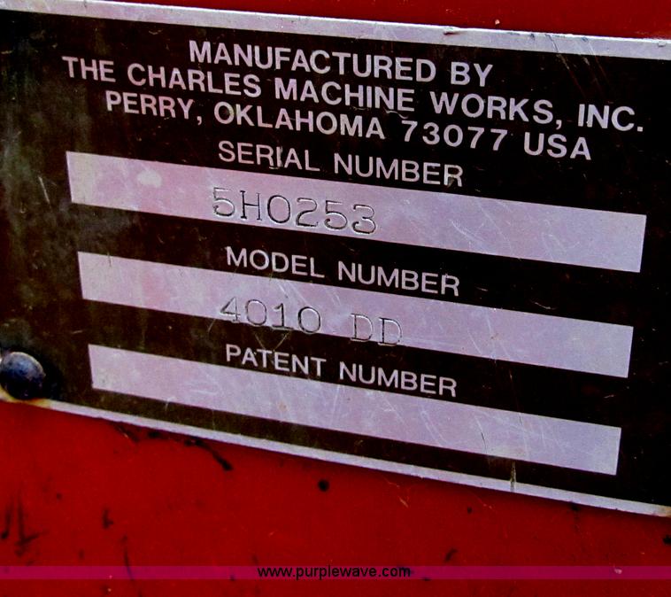 image for item E8293 1999 Ditch Witch 4010 trencher