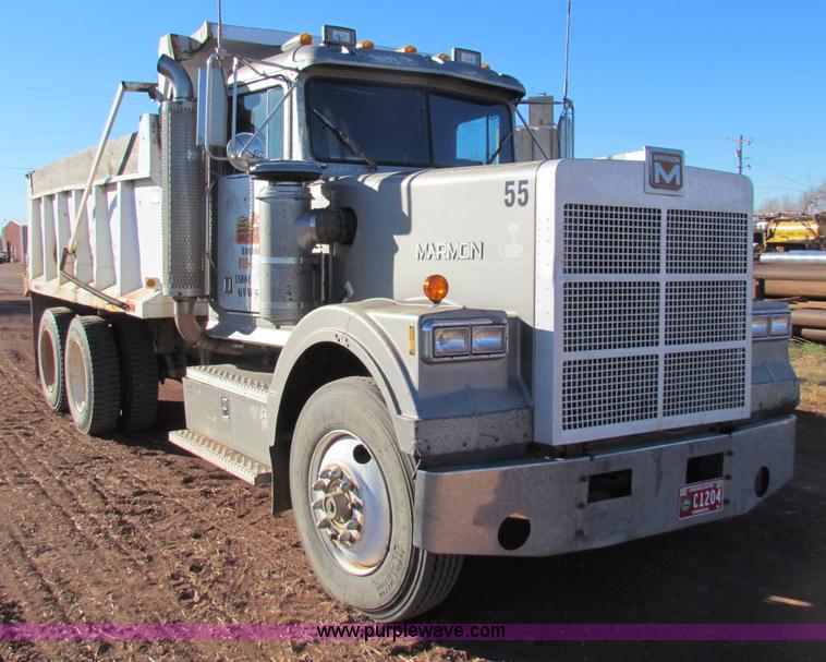 image for item E8301 1985 Marmon dump truck